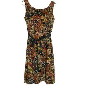 Sz 12 Studio I Sleeveless Maxi Dress w/Belt Hippie Vibes
